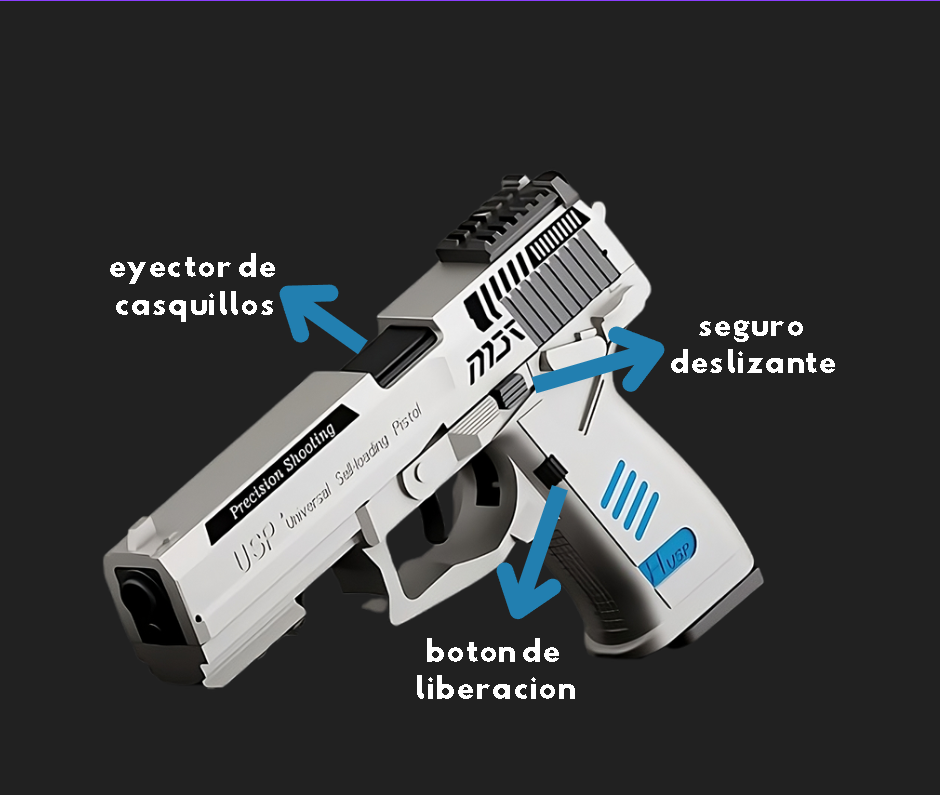 WHITE TOY USP